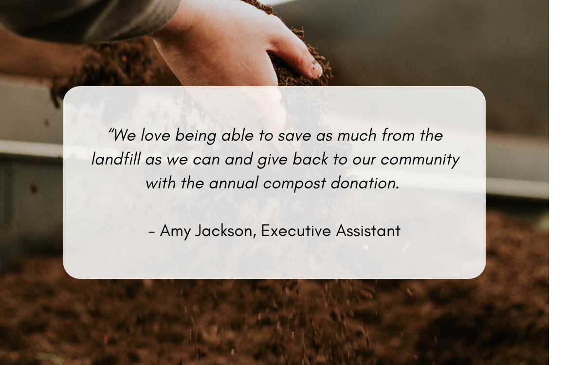 compost is donated to the Nashville community