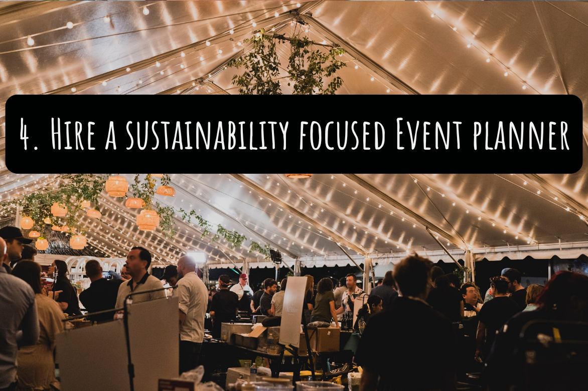 Sustainable event planner recommendation tennessee