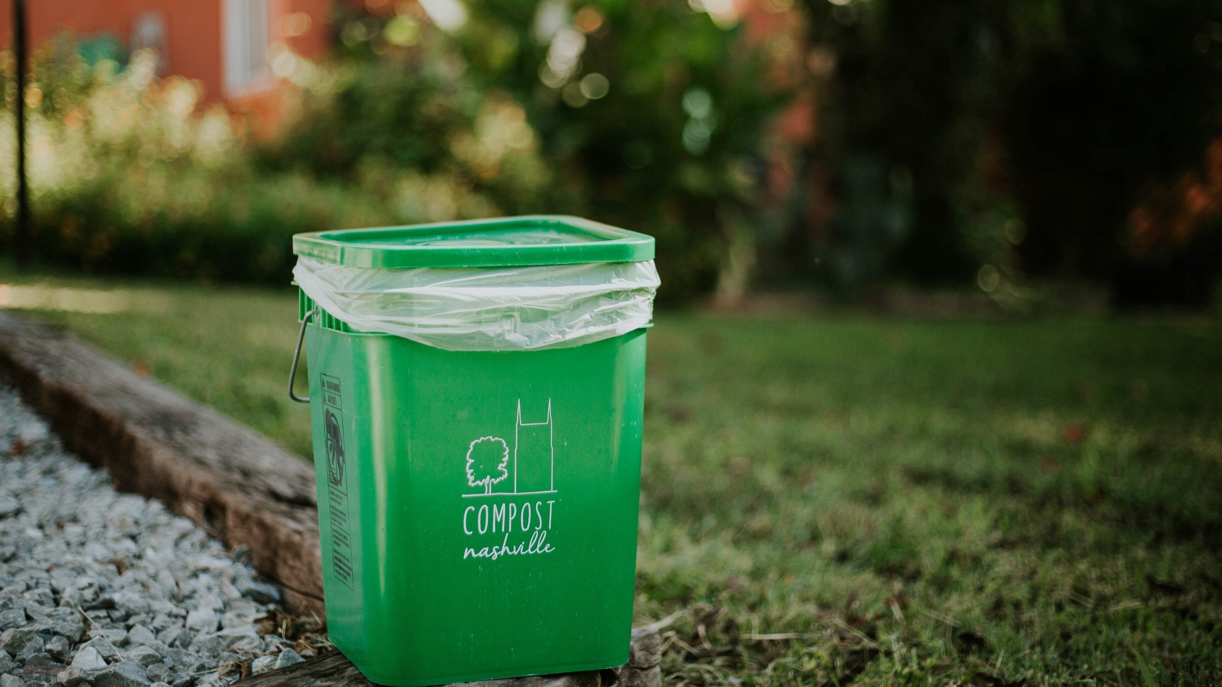 Compost Nashville residential service in action